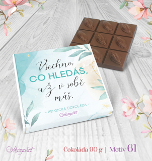 Belgická čokoláda 90 g | Motiv 61